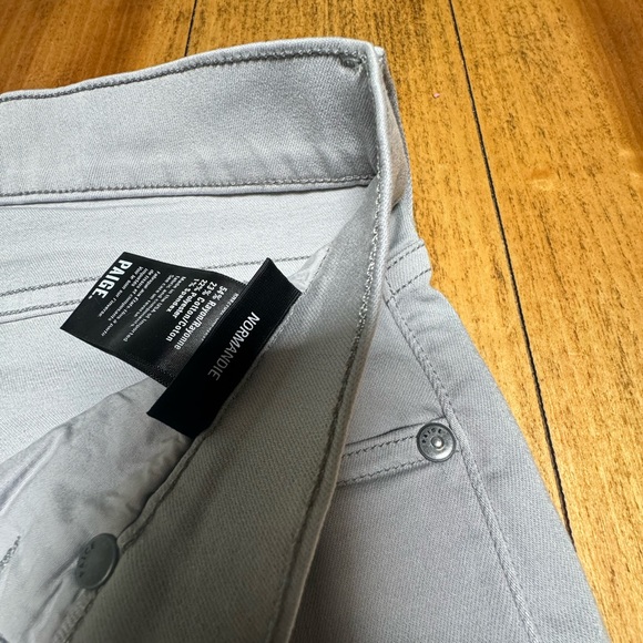 Paige Normandie Gray Jeans - Picture 3 of 4